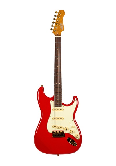 Jet Js-380 Rd G Sss Elektro Gitar Red