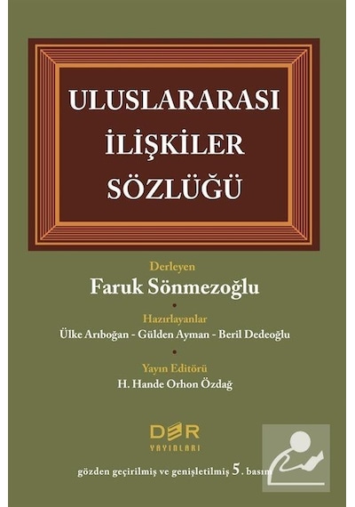 Uluslararası İlişkiler Sözlüğü- Der Yayınları