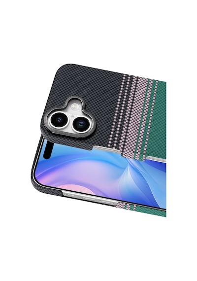 Newface Apple iPhone Uyumlu 17 Vega Magsafe Kapak - Yeşil