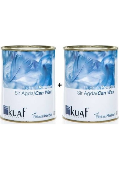 Kuaf Pudralı Konserve Sir Ağda 800 G x 2