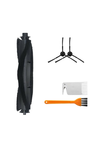 Asgard Grup Viomi S9-m7 Pro-m7 Max-m8 Pro İle Uyumlu 1 Ana Fırça, 2 Siyah Yan Fırça 2 Tarak Pkt-asgs000208