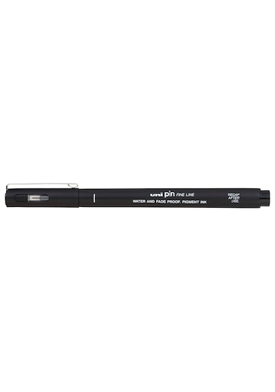 Uni Pin Su Bazlı Teknik Çizim Kalemi Siyah 1 Mm