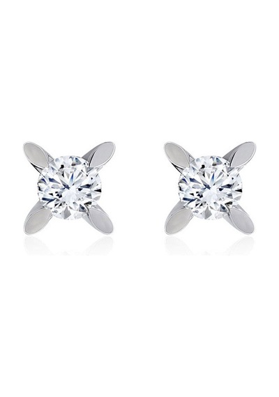 0.30 Karat Tektaş Pırlanta Küpe - Hrd Sertifikalı 51016546