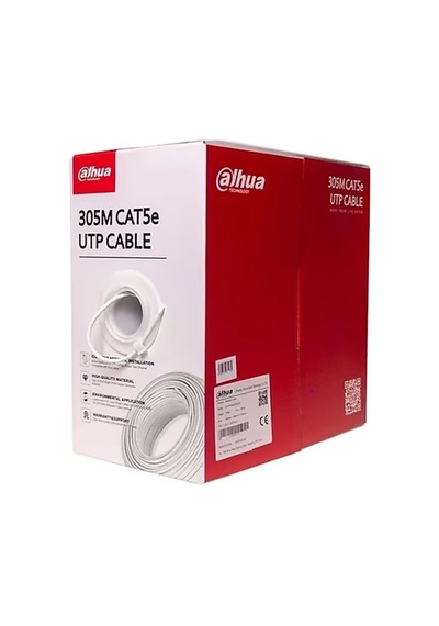 Dahua Pfm922ı-6un-c 305 Metre U/utp 23awg Cca Gri Renk Cat6 Kablo