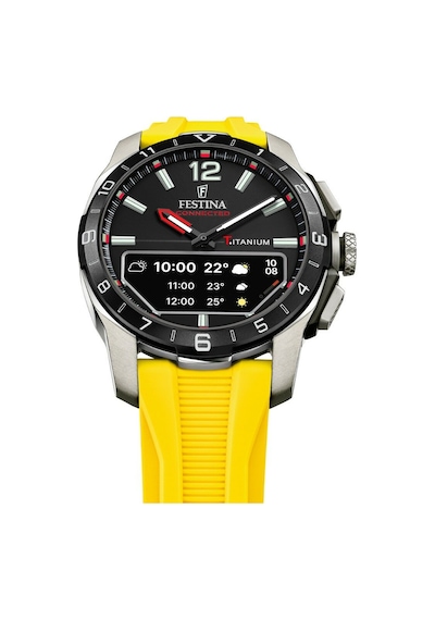 Festına F23000/a Connected D Yellow Erkek Kol Saati Siyah