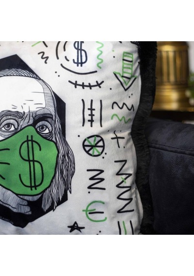 Benjamin Franklin Kadife Yastık Dolgu Boncuk Elyaf, Uluslararası Yıkama Ve Solmama Sertifikası Çok Renkli
