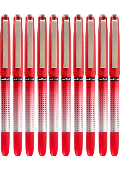 Kırmızı Pilot Kalem 10 Adet Uniball Eye Needle 0.5 Mm İğne Uçlu Pilot Kalem Ub-185 S İğne Uçlu Likit Mürekkep Jel Kalem Kırmızı Kırmızı Pilot Kalem 10 Adet Uniball Eye Needle 0.5 Mm İğne Uçlu Pilot Kalem Ub-185 S İğne Uçlu Likit Mürekkep Jel Kalem Kırmızı
