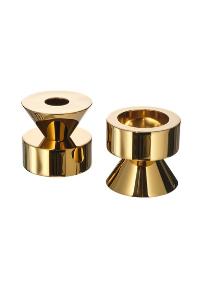 Ikea Stockholm 2025 Şamdan/tealight Mumluk 6 Cm 2'li Altın