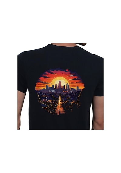 City T-shirt Siyah