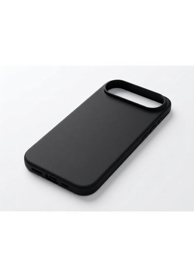 Iphone 17 Aır Uyumlu Silikon Ve Esnek Lansman Premıum Kılıf Siyah