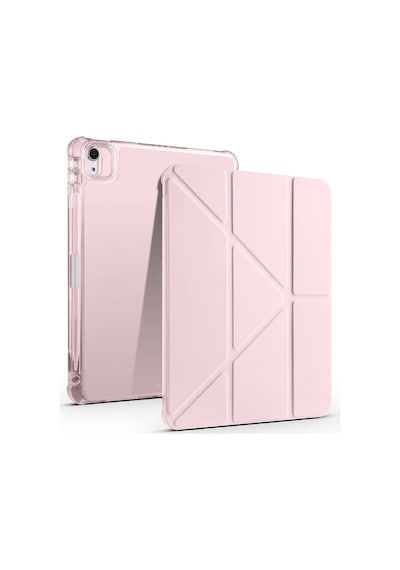 Apple Uyumlu iPad Air 11 2025 M3 Kılıf Zore Tri Folding Kalem Bölmeli Standlı Kılıf Kapaklı Kılıf