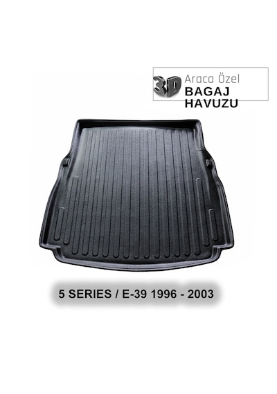 Bmw 5 Seri Sedan E-39 1996 - 2003 Araca Özel 3d Bagaj Havuzu