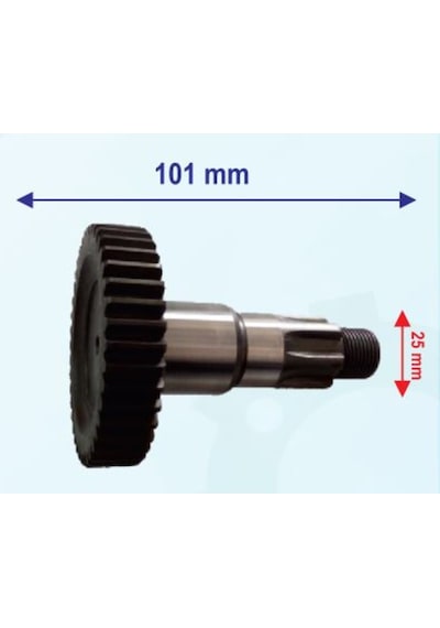 Atv Lx200 Şanzıman Çıkış Dişlisi 40T Yivli Öm (545216828)