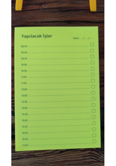 Hureggo Concept Not Yaz Şövale Bloknot