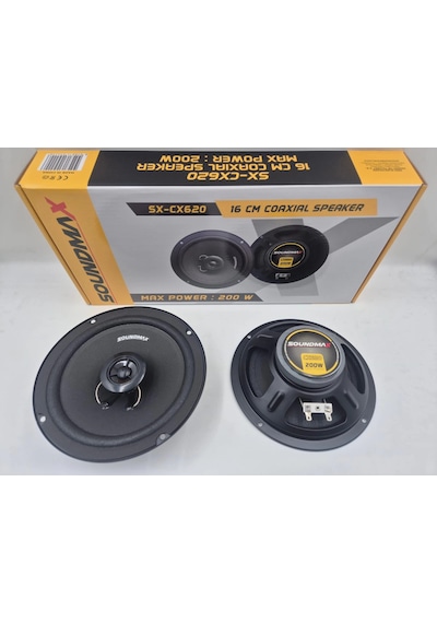 Soundmax 16cm Hoparlör - Soundmax Sx-cx620 Kapı Hoparlörü - Soundmax 16cm Koaksiyel Hoparlör
