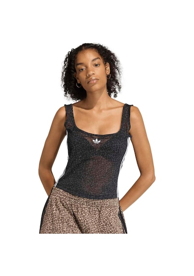 Kd2838-k Adidas Aop Tank Top Kadın T-shirt Siyah Kd2838-k Siyah