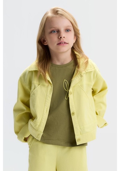 Xo Kids Kız Çocuk Ceket 4-8 Yaş 31510 Yeşil