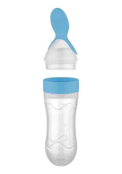 Babyjem Sıkmalı Kaşık Mavi