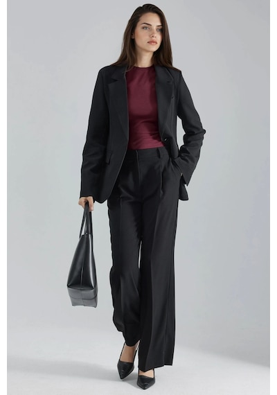Hiccup Slim Fit Blazer Ceket Siyah