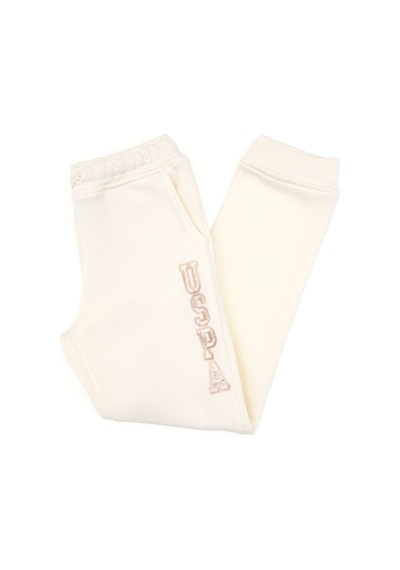 U.S. Polo Assn. Kız Çocuk Krem Payet İşlemeli Jogger Eşofman Altı 50314471-VR256