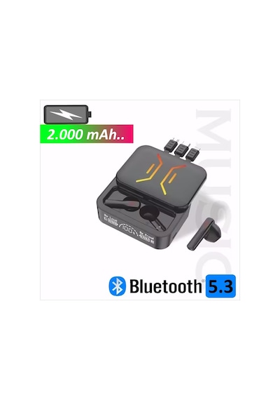 Power M80 2000 mAh Powerbanklı Bluetooth Kablosuz Kulaklık