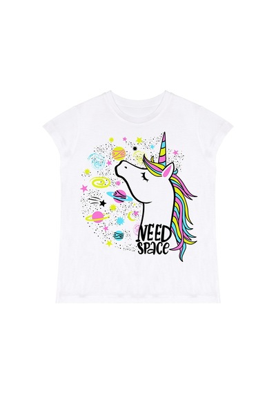 Denokids Mshb&g Uzayda Unicorn Kız Çocuk T-shirt Tayt Takım Çok Renkli Denokids Mshb&g Uzayda Unicorn Kız Çocuk T-shirt Tayt Takım Çok Renkli