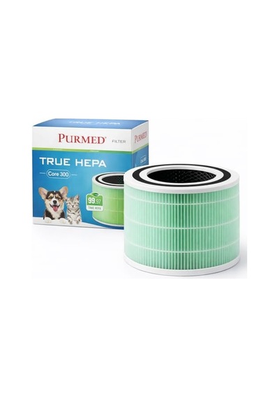 300 Core 300s Air Purifier Uyumlu Karbon Filtre - Pet-evcil Hayvan Sarı Çok Renkli