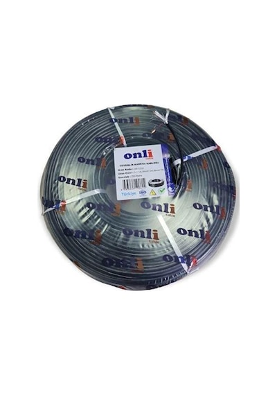 Onli 2x0,50 250m 2+1 Pe Outdoor Cctv Siyah Kablo-208382