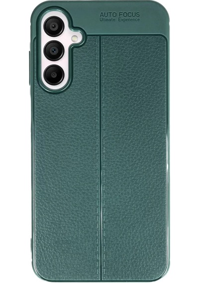 Newface Samsung Galaxy A35 5g Kılıf Auto Focus Kapak - Koyu Yeşil
