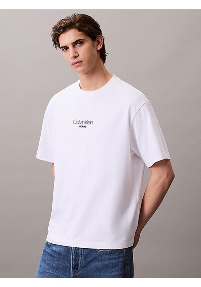 Calvin Klein T-shırt-8527 Beyaz