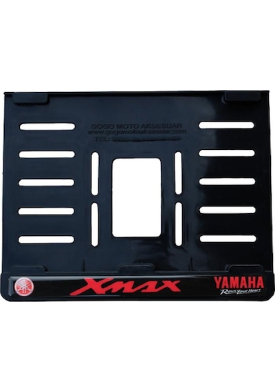 Yamaha Xmax Uyumlu 2 Plastik (15x24 Cm) Kırılmaz Plakalık