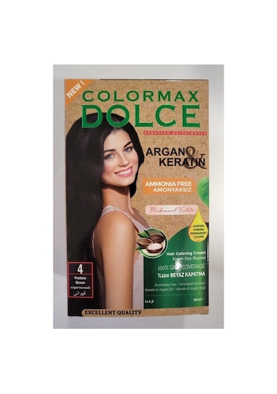 Dolce Amonyaksız, Doğal Set Boya - 5.35 Ceviz Ağacı Kahvesi