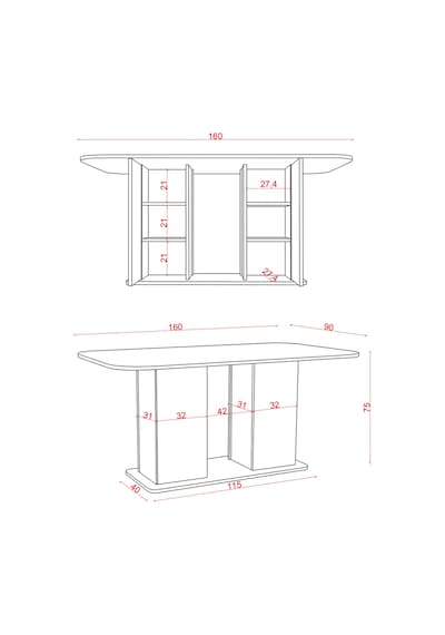 Modern Dolaplı 6 Kişilik Mutfak Yemek Masası %100 Mdf Mutfak Yemek Odası Masası Ym06 Sidon Modern Dolaplı 6 Kişilik Mutfak Yemek Masası %100 Mdf Mutfak Yemek Odası Masası Ym06 Sidon