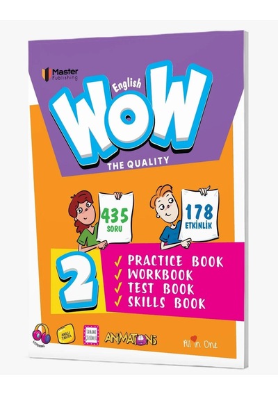 Wow 2 Practice Book Workbook Test Book Skills Book