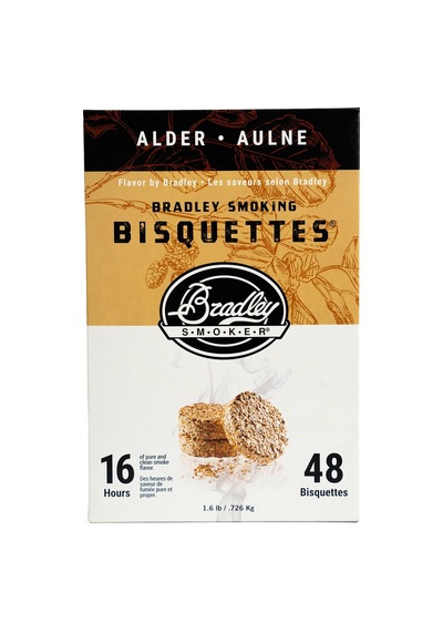 Bradley Smoker Izgara Ve Barbekü İçin Bisketler, Kızılağaç Özel Karışımı, 48'li Paket Sku: Smgstk24080e06dc