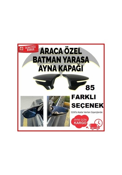 Batman Yarasa Ayna Kapağı - Volkswagen Passat B7