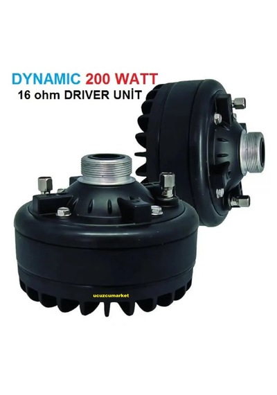 Dynamıc 200 Watt 16 Ohm Drıver Unit
