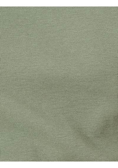 Koton Kap Kol Dik Yaka Slim Fit Mini Elbise Haki 5sak80090ek Haki