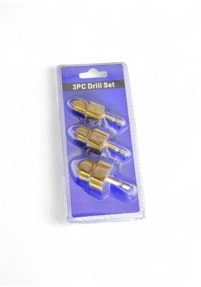 Alfa Hırdavat 3 Pcs 15-19 Mm 18-24 Mm 24-31 Mm Dril Set