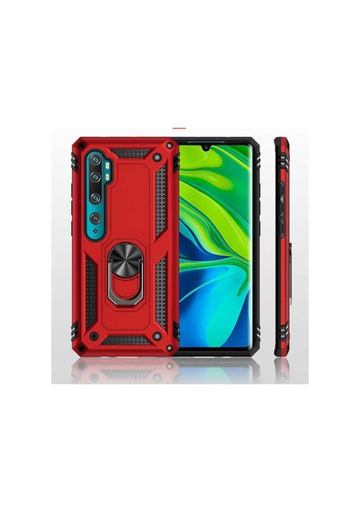 Xiaomi Mi Note 10 Lite Kilif Zirhli Miknatisli Standli Tank Kapak 392712075