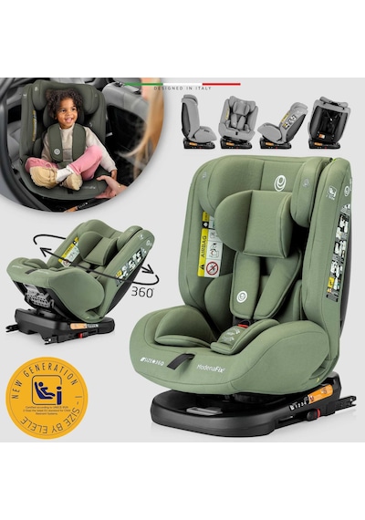 Elele Modenafix 2 360 Dönen I-size Oto Koltuğu İsofix 40-150 Cm 0-36 Kg Yeşil