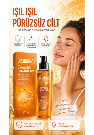 Dr. Bronos C Vitamin Peeling Jel 150 Ml