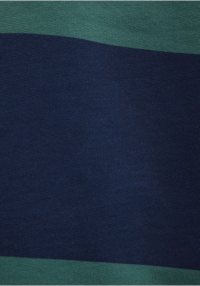 Mavi - Mavi Logo Çizgili Lacivert Sweatshirt 0s10371-70497 Lacivert