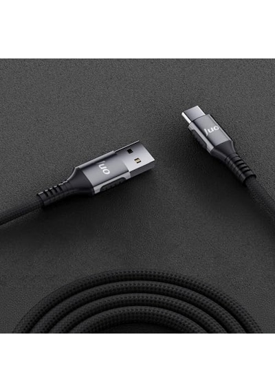 Ayrex Juo 66w Usb-a To Type-c Örgülü Hızlı Şarj Ve Data Kablosu 2 Metre Diğer