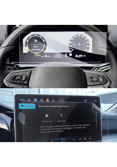 Volkswagen T-roc Life Multimedya Ekran Koruyucu 9h Nano 10.3 İnç