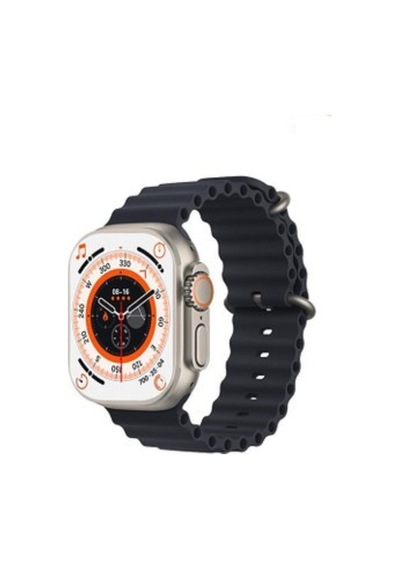 Watch 8 T800 Ultra Bluetooth'lu Arama Özellikli Akıllı Saat Tüm Telefonlarla Uyumlu Çift Kordonlu Siyah - 519541254