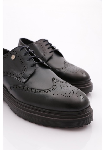 Dgn 10023 Erkek Oxford Ayakkabi 10023-2530-R6000 Lacivert