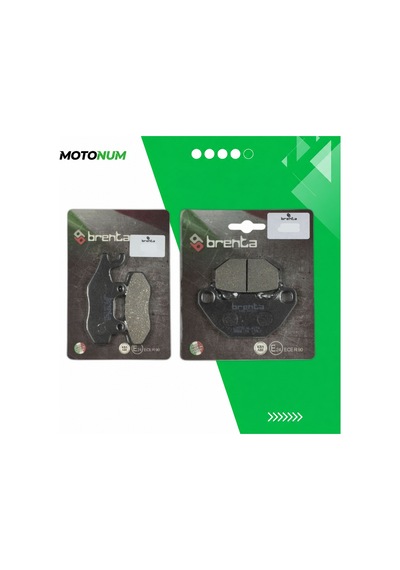 Kymco Like 200 2009 Cesi Ön Ve Arka Fren Balata Takımı Brenta Mtn6635