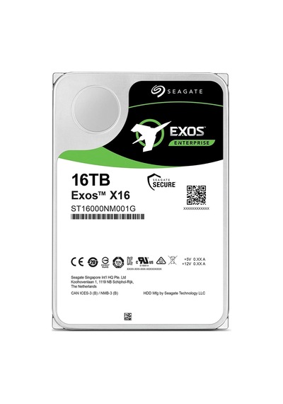 Seagate 3.5" 16tb X16 St16000nm001g 7200 Rpm 256mb Sata-3 Enterprise Güvenlik Ve Nas Diski