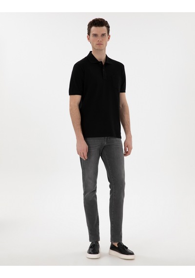 Pierre Cardin Erkek Siyah Tişört Basic 50302538-vr046 Siyah